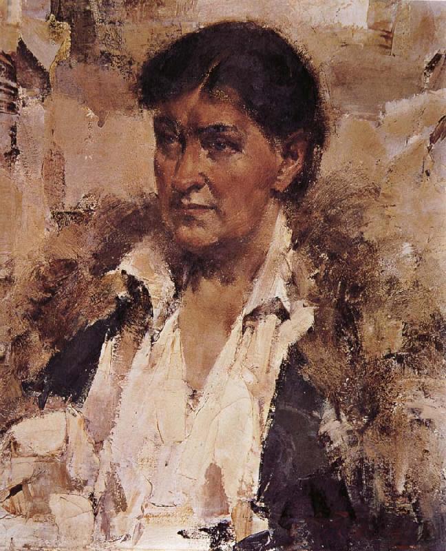 Nikolay Fechin Lady oil painting image